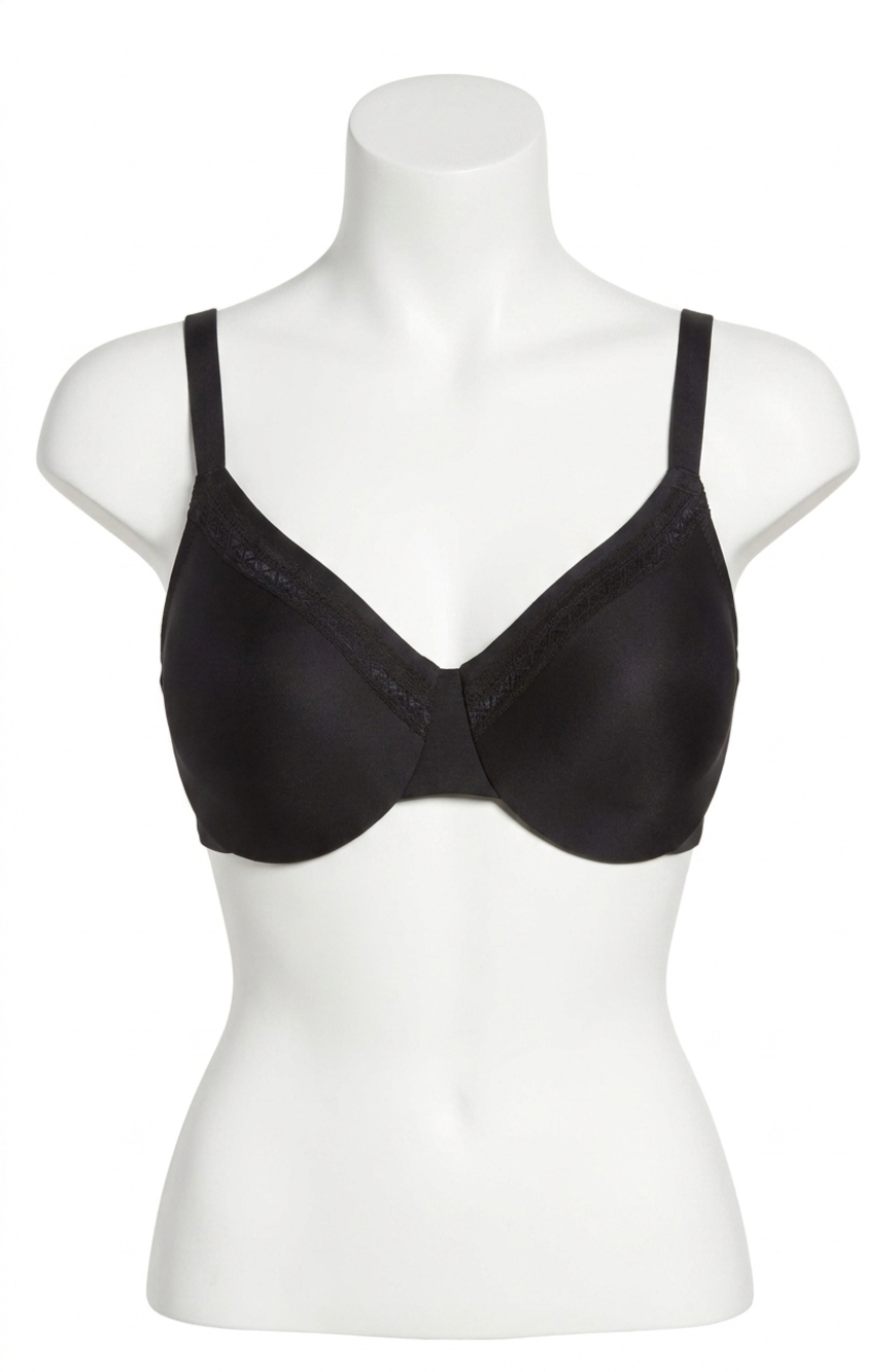 NEW WACOAL perfect primer full figure underwire bra in black